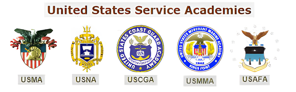 US Services Academies logo